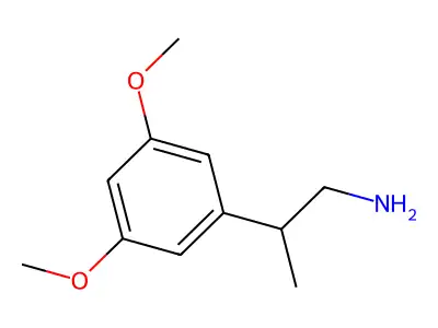 2-(3,5-Dimethoxyphenyl)propan-1-amine structure