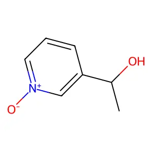 (S)-3-(1-Hydroxyethyl)pyridine 1-oxide structure