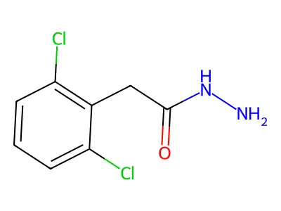2-(2,6-Dichlorophenyl)acetohydrazide structure