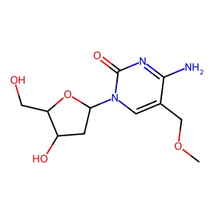 5-Methoxymethyl-2-deoxycytidine structure