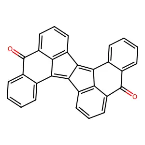 Aceanthryleno(2,1-a)aceanthrylene-5,13-dione structure