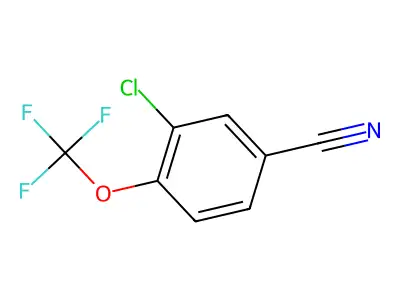 3-Chloro-4-(trifluoromethoxy)benzonitrile structure