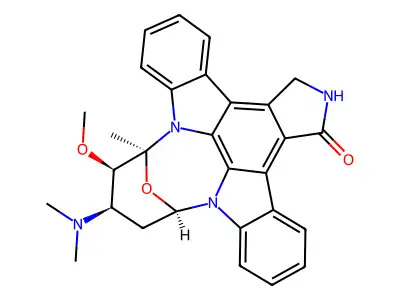 N,N-Dimethylstaurosporine structure