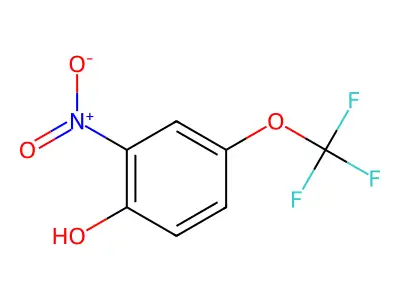 2-Nitro-4-(trifluoromethoxy)phenol structure