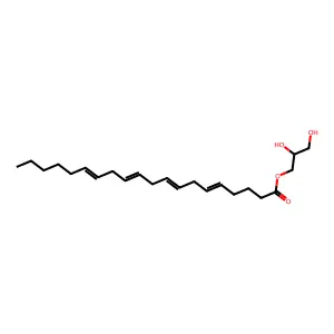 1-Arachidonoyl Glycerol structure