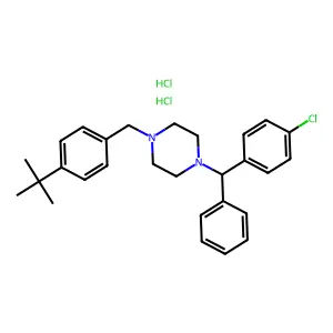 Buclizine Hydrochloride structure