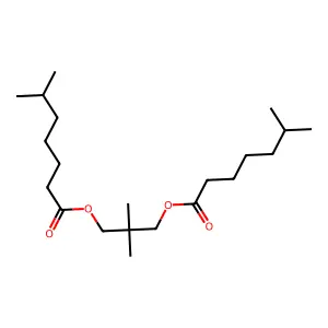 Neopentyl glycol diisooctanoate structure