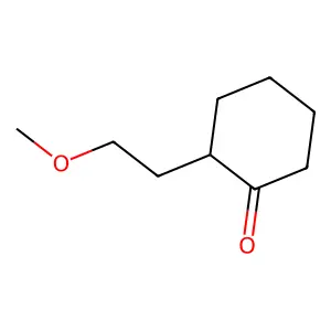2-(2-Methoxyethyl)cyclohexanone structure