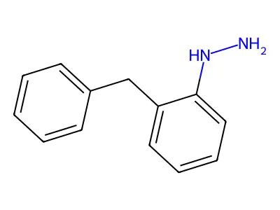 (2-Benzylphenyl)hydrazine structure