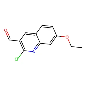 2-Chloro-7-ethoxyquinoline-3-carbaldehyde structure