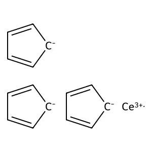 三茂铈 structure