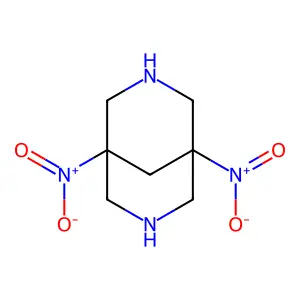 1,5-Dinitro-3,7-diazabicyclo[3.3.1]nonane structure
