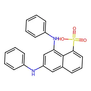 1-萘磺酸6,8-双(苯氨基) structure