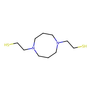 2-[5-(2-Sulfanylethyl)-1,5-diazocan-1-yl]ethanethiol structure