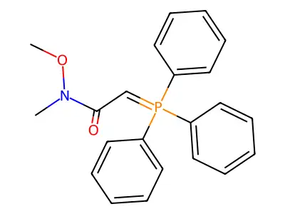 N-Methoxy-N-methyl(triphenylphosphoranylidene)acetamide structure