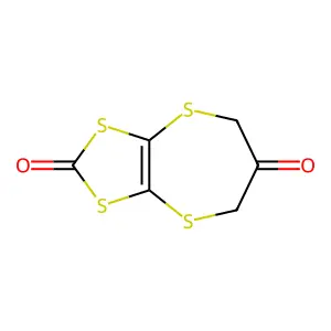 5H-1,3-二硫杂环戊二烯并[4,5-b][1,4]二硫杂环庚烯-2,6(7H)-二酮 structure