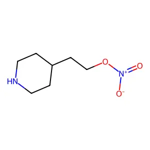 4-(2-Nitroxyethyl)piperidine structure
