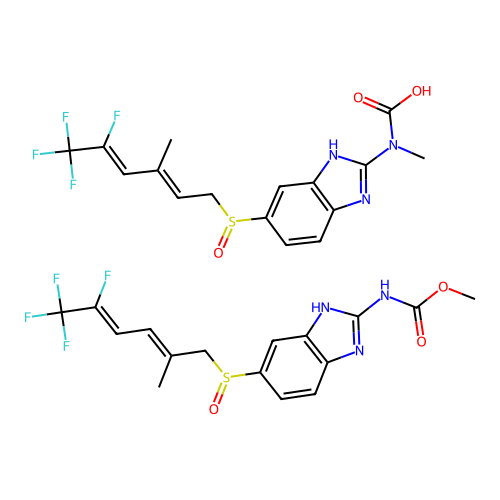 Dienbendazole structure