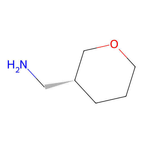 [(3R)-Tetrahydropyran-3-yl]methanamine structure