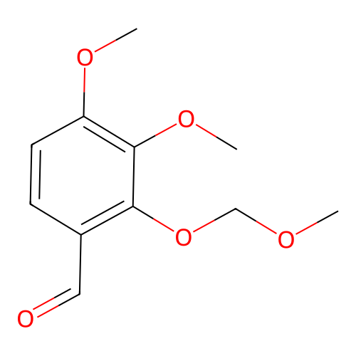 3,4-Dimethoxy-2-(methoxymethoxy)benzaldehyde structure