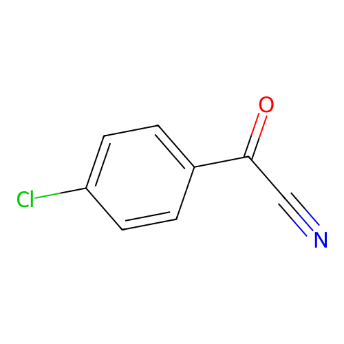 4-Chlorobenzoyl cyanide structure