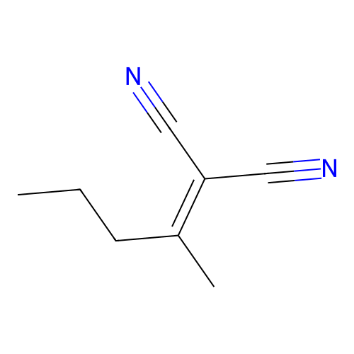 2-(1-Methyl-butylidene)-malononitrile structure