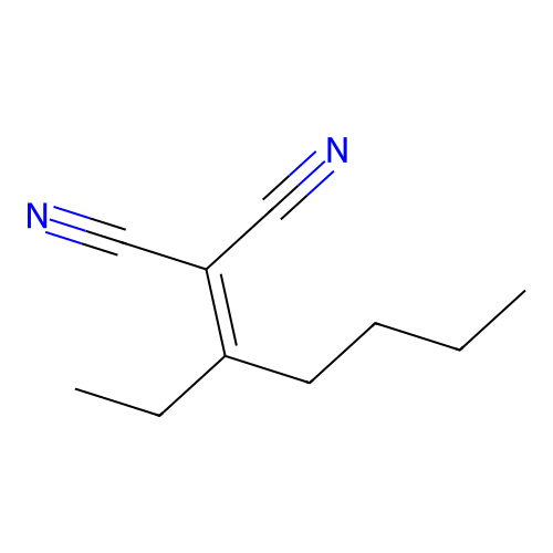 2-Heptan-3-ylidenepropanedinitrile structure