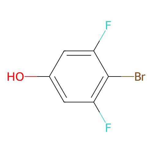 4-Bromo-3,5-difluorophenol structure