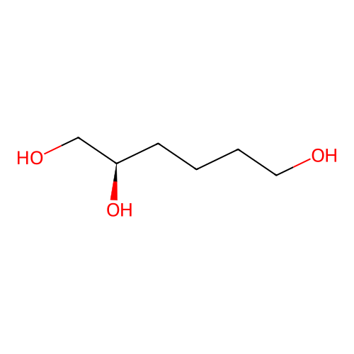 1,2,6-Hexanetriol, (+)- structure