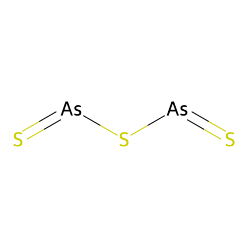 三硫化二砷 structure