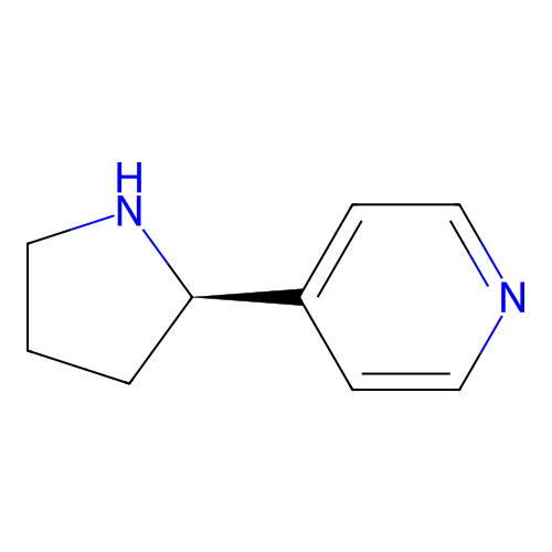 (R)-4-(Pyrrolidin-2-YL)pyridine structure