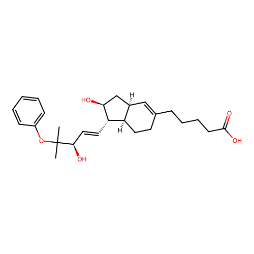 Homoisocarbacyclin structure