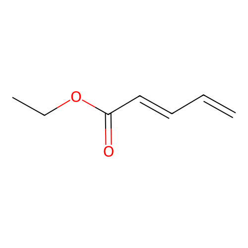 (E)-Ethyl penta-2,4-dienoate structure