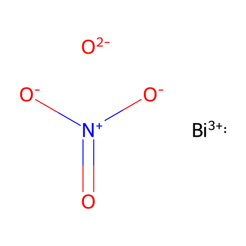 Bismuth;oxygen(2-);nitrate structure