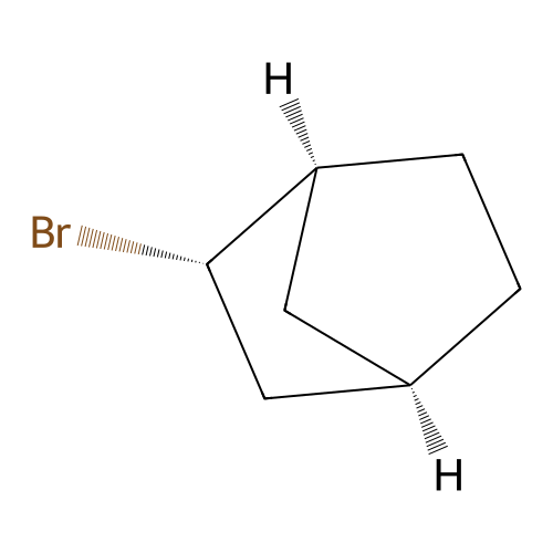 exo-2-Bromonorbornane structure