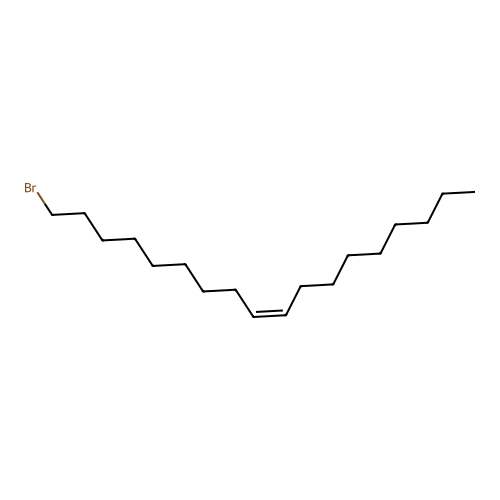 9-Octadecene, 1-bromo-, (9Z)- structure