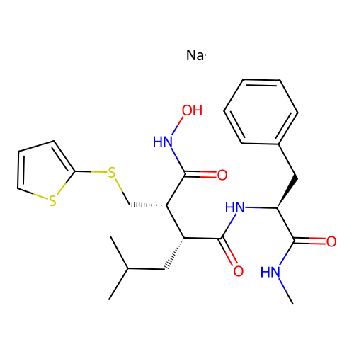Batimastat sodium salt structure