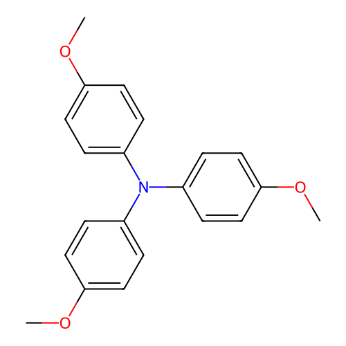 4-Methoxy-N,N-bis(4-methoxyphenyl)benzenamine structure