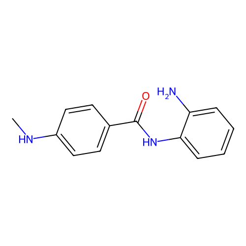 N-(2-Aminophenyl)-4-(methylamino)benzamide structure