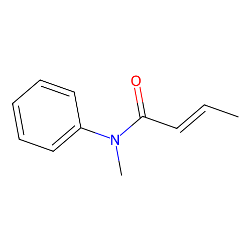 N-Methylcrotonanilide structure
