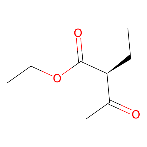 ethyl (2S)-2-ethyl-3-oxobutanoate structure
