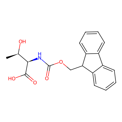 Fmoc-D-allo-Thr-OH structure