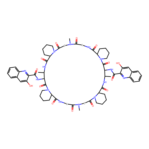 Quinaldopeptin structure