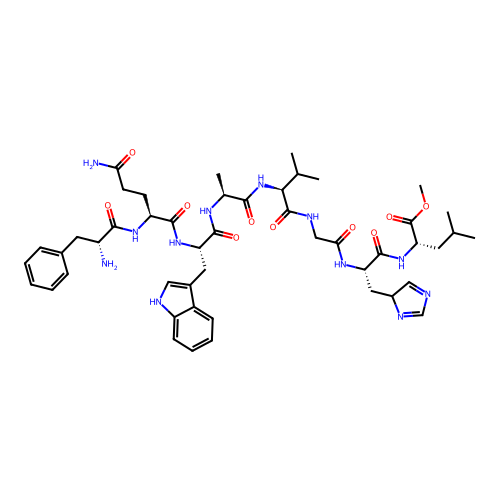 Bombesin (6-13), phe(6) methyl ester- structure