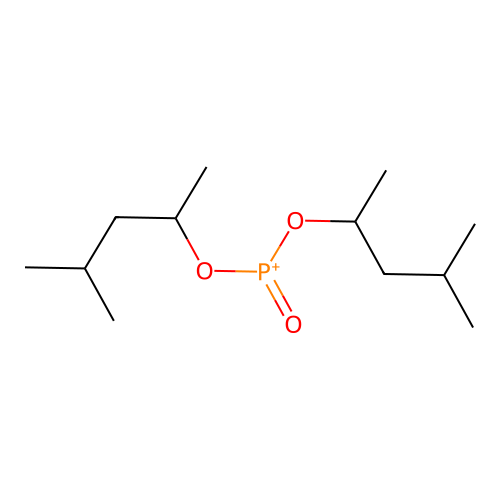 Phosphonic acid, bis(1,3-dimethylbutyl) ester structure