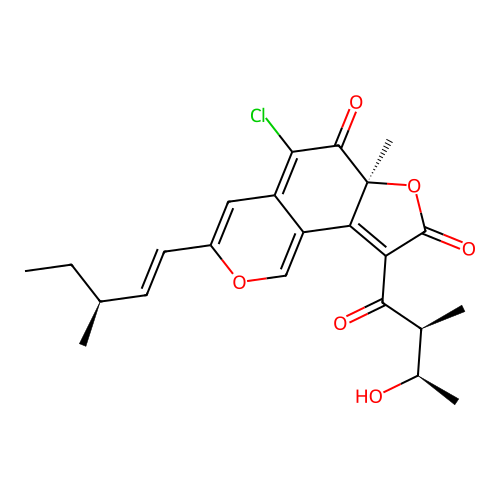 Chaetoviridin A structure