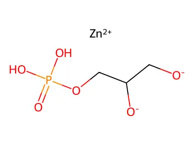 锌1-甘油磷酸盐 structure