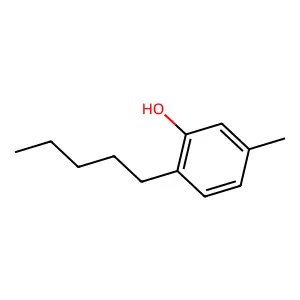 戊间甲酚 structure