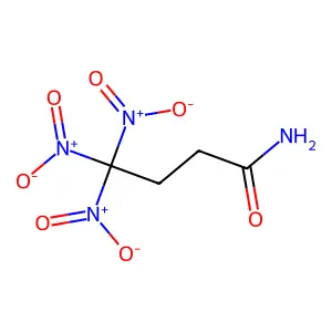 4,4,4-三硝基丁酰胺 structure
