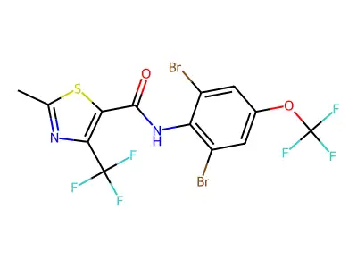 噻呋酰胺 structure